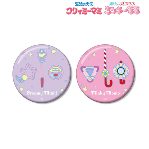 『クリィミーマミ×ミンキーモモコラボ』クリィミーマミ&ミンキーモモ ar-Unity 缶バッジ2個セット