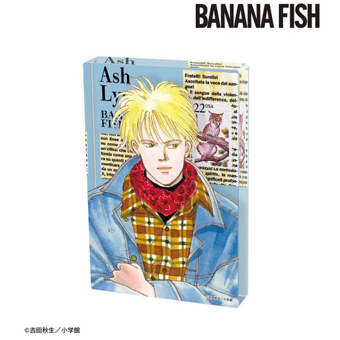 『BANANA FISH』アッシュ・リンクス 原作イラストアクリルブロック ver.A