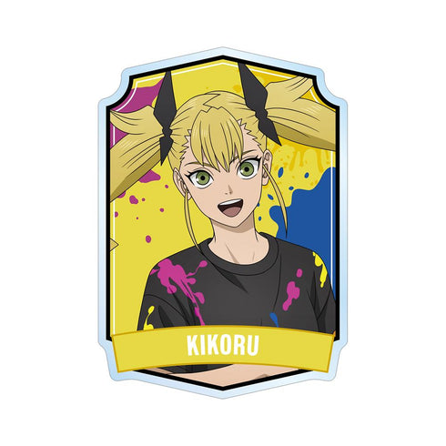 『怪獣8号』描き下ろし 四ノ宮キコル ペイントスタイルver. アクリルバッジ