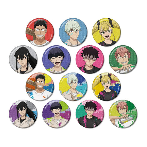 『怪獣8号』描き下ろし ペイントスタイルver. トレーディンググリッター缶バッジ(単位/BOX)