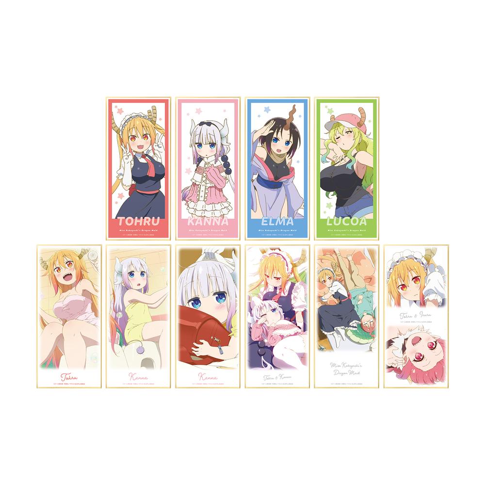 小林さんちのメイドラゴンシリーズ』トレーディングスタンド付き色紙