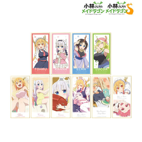『小林さんちのメイドラゴンシリーズ』トレーディングスタンド付き色紙(単位/BOX)