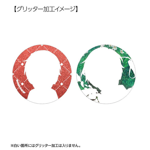 『華Doll* -Reinterpretation of Flowering-』トレーディンググリッター缶バッジ(単位/BOX)