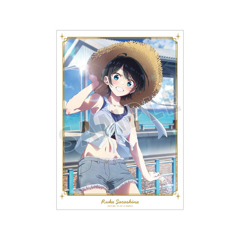 『彼女、お借りします』更科瑠夏 デートビジュアル A3マット加工ポスター