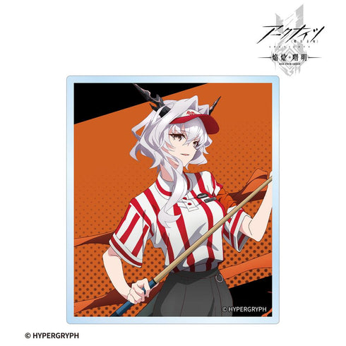 『アークナイツ【焔燼曙明/RISE FROM EMBER】』描き下ろし タルラ アクティビティスタッフver. アクリルカード