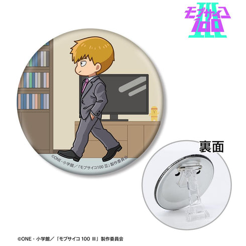 『モブサイコ100 III』霊幻新隆 ちびとこ 3WAY缶バッジ