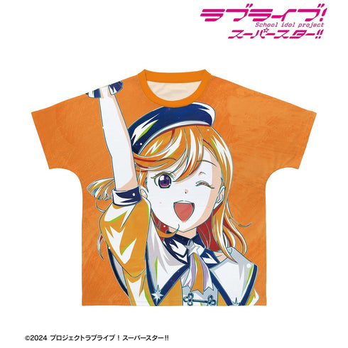 『ラブライブ!スーパースター!!』描き下ろし 澁谷かのん スーパースター!!ver. Ani-Art フルグラフィックTシャツユニセックス【202609再販】