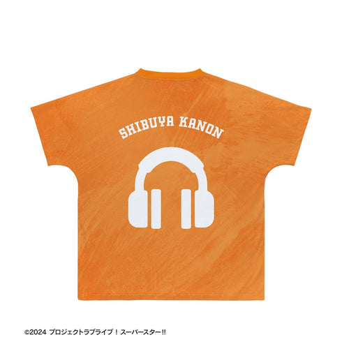 『ラブライブ!スーパースター!!』描き下ろし 澁谷かのん スーパースター!!ver. Ani-Art フルグラフィックTシャツユニセックス【202609再販】