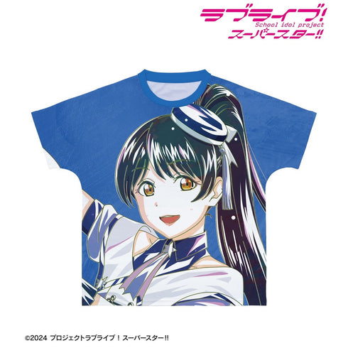 『ラブライブ!スーパースター!!』描き下ろし 葉月 恋 スーパースター!!ver. Ani-Art フルグラフィックTシャツユニセックス【202609再販】