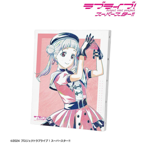《Love Live! SuperStar!!》全新繪製 嵐 千砂都 SuperStar!!版 Ani-Art F3號畫布板【202605再版】