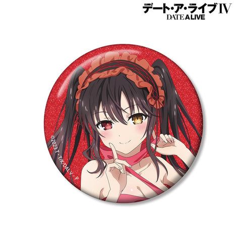 『デート・ア・ライブV』時崎狂三 バースデーイラスト 75mmグリッター缶バッジ