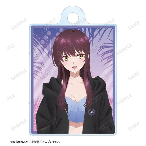 『帝乃三姉妹は案外、チョロい。』描き下ろし 帝乃 一輝 ビーチデートver. 2連ワイヤーアクリルキーホルダー ver.B