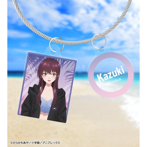 『帝乃三姉妹は案外、チョロい。』描き下ろし 帝乃 一輝 ビーチデートver. 2連ワイヤーアクリルキーホルダー ver.B