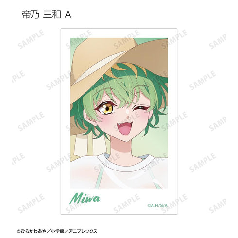 『帝乃三姉妹は案外、チョロい。』描き下ろし ビーチデートver. トレーディングインスタントカメラ風イラストカード(単位/BOX)