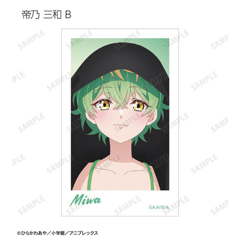 『帝乃三姉妹は案外、チョロい。』描き下ろし ビーチデートver. トレーディングインスタントカメラ風イラストカード(単位/BOX)