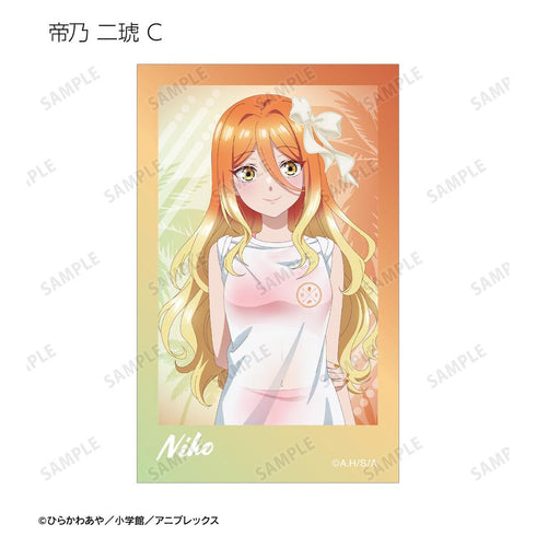 『帝乃三姉妹は案外、チョロい。』描き下ろし ビーチデートver. トレーディングインスタントカメラ風イラストカード(単位/BOX)