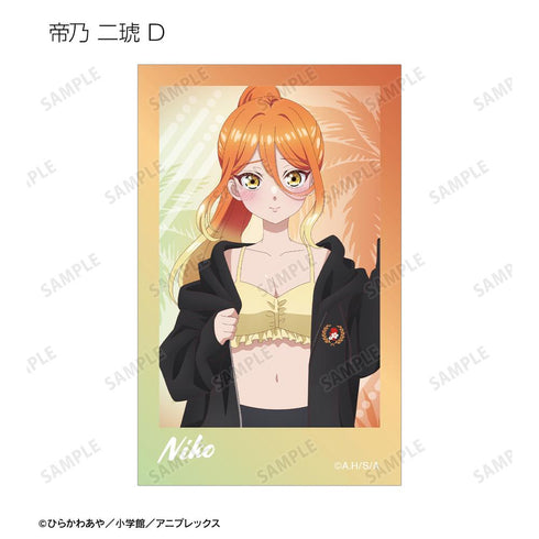 『帝乃三姉妹は案外、チョロい。』描き下ろし ビーチデートver. トレーディングインスタントカメラ風イラストカード(単位/BOX)