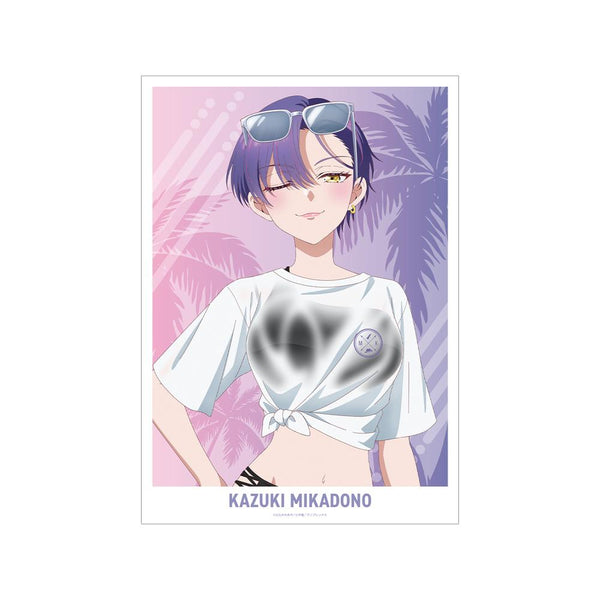 『帝乃三姉妹は案外、チョロい。』描き下ろし 帝乃 一輝 ビーチデートver. A3マット加工ポスター ver.A