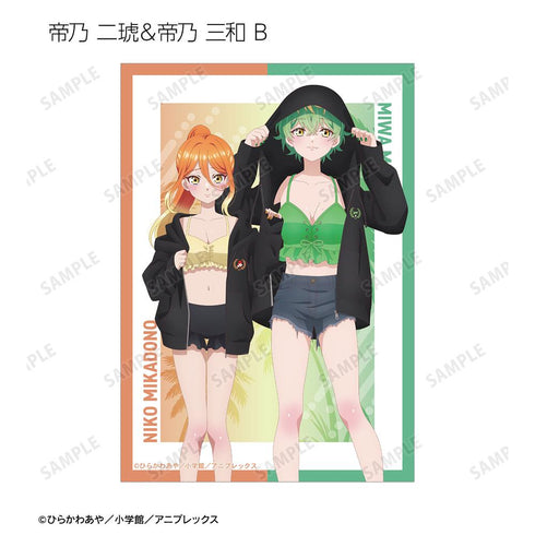 『帝乃三姉妹は案外、チョロい。』描き下ろし ビーチデートver. トレーディングブロマイド(単位/BOX)