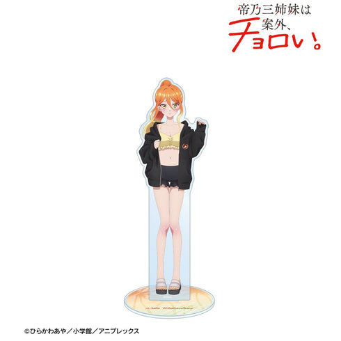 『帝乃三姉妹は案外、チョロい。』描き下ろし 帝乃 二琥 ビーチデートver. 特大アクリルスタンド ver.B