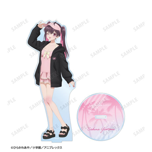 『帝乃三姉妹は案外、チョロい。』描き下ろし 矢乙女 桜 ビーチデートver. 特大アクリルスタンド ver.B