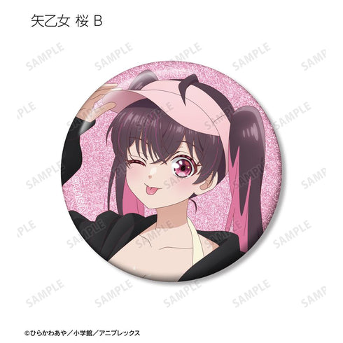 『帝乃三姉妹は案外、チョロい。』描き下ろし ビーチデートver. トレーディンググリッター缶バッジ(単位/BOX)