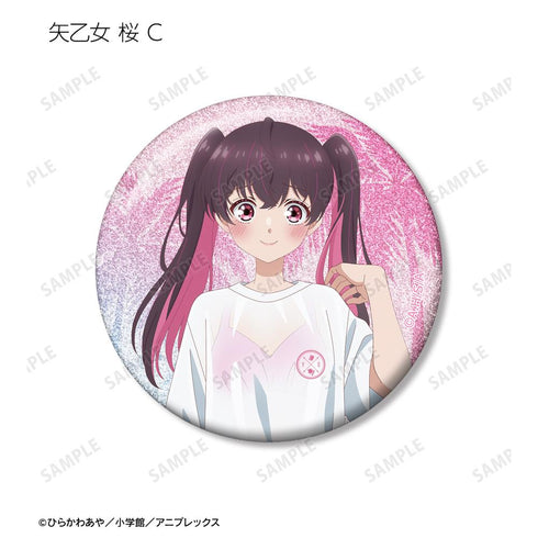 『帝乃三姉妹は案外、チョロい。』描き下ろし ビーチデートver. トレーディンググリッター缶バッジ(単位/BOX)