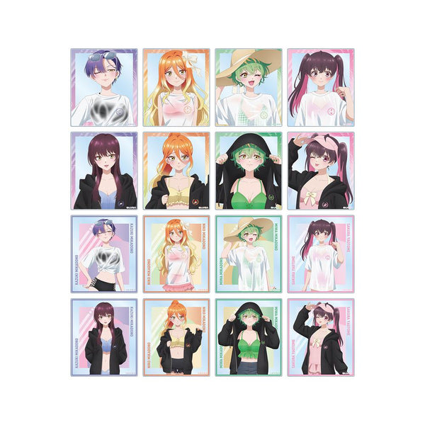 『帝乃三姉妹は案外、チョロい。』描き下ろし ビーチデートver. トレーディングアクリルカード(単位/BOX)