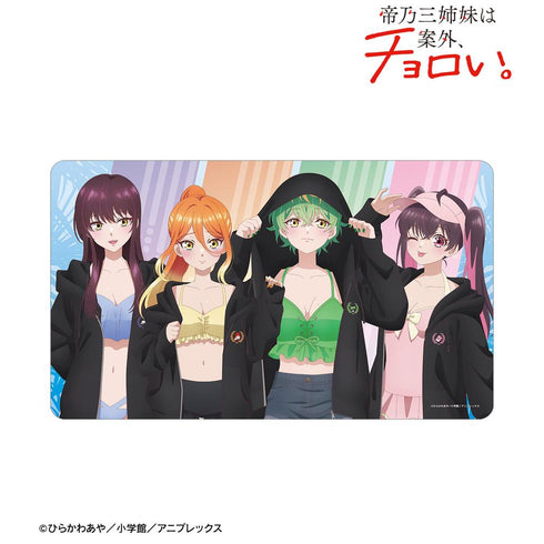 『帝乃三姉妹は案外、チョロい。』描き下ろし 集合 ビーチデートver. マルチデスクマット ver.B