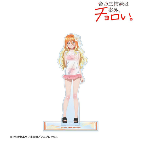 『帝乃三姉妹は案外、チョロい。』描き下ろし 帝乃 二琥 ビーチデートver. BIGアクリルスタンド ver.A