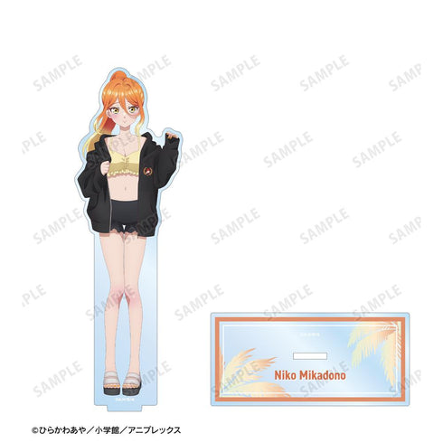 『帝乃三姉妹は案外、チョロい。』描き下ろし 帝乃 二琥 ビーチデートver. BIGアクリルスタンド ver.B