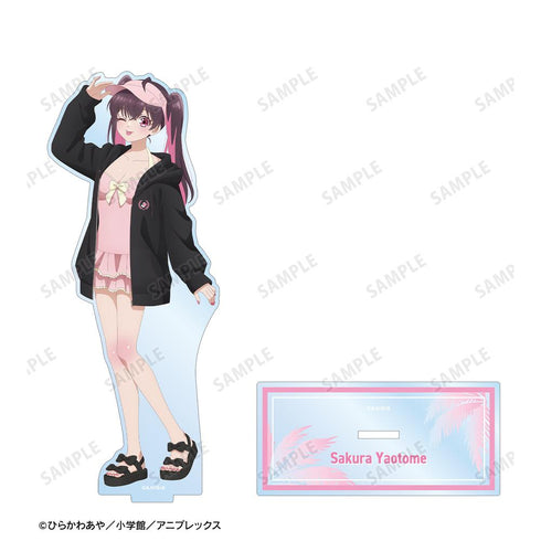 『帝乃三姉妹は案外、チョロい。』描き下ろし 矢乙女 桜 ビーチデートver. BIGアクリルスタンド ver.B