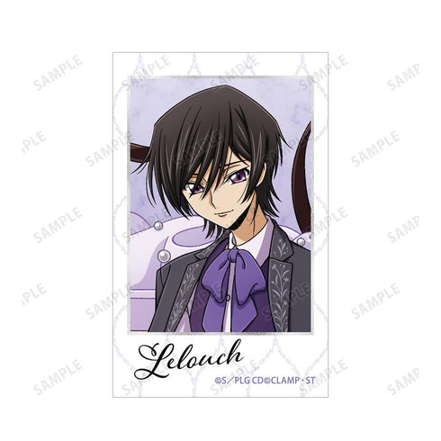 『コードギアス 反逆のルルーシュ』描き下ろし ルルーシュ バースデー2025ver. インスタントカメラ風イラストカード2枚セット