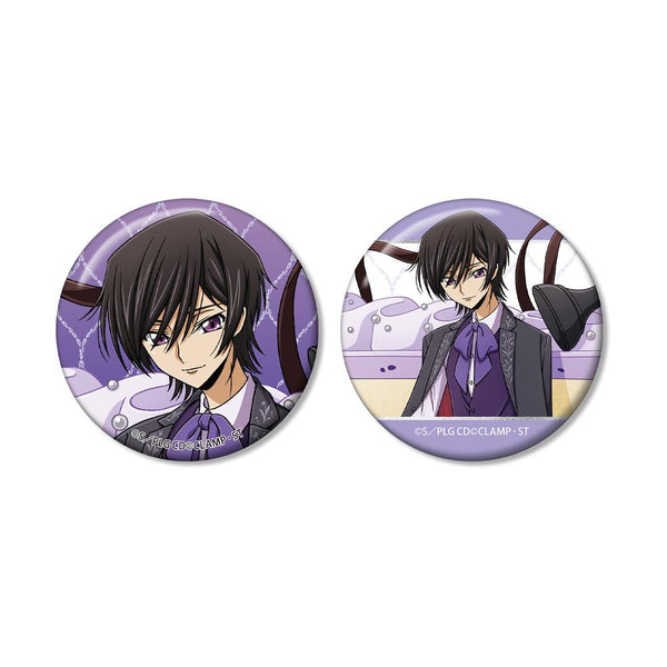 『コードギアス 反逆のルルーシュ』描き下ろし ルルーシュ バースデー2025ver. 缶バッジ2個セット