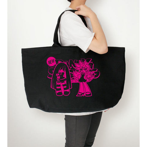 『New PANTY & STOCKING with GARTERBELT』パンティ&ストッキング BIGジップトートバッグ