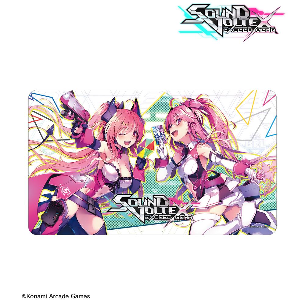 SOUND VOLTEX EXCEED GEAR』レイシス&グレイス マルチデスクマット