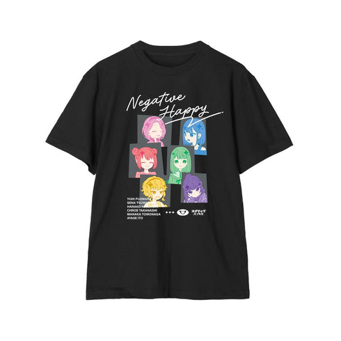 『ネガティヴハッピィ』ネガティヴハッピィ ネガティヴver. Teeユニセックス【202602再販】