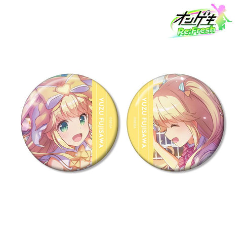 『オンゲキ Re:Fresh』藤沢 柚子 缶バッジ2個セット