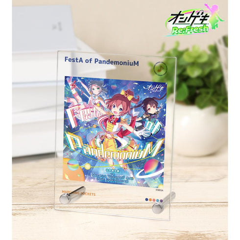 『オンゲキ Re:Fresh』FestA of PandemoniuM A6アクリルパネル
