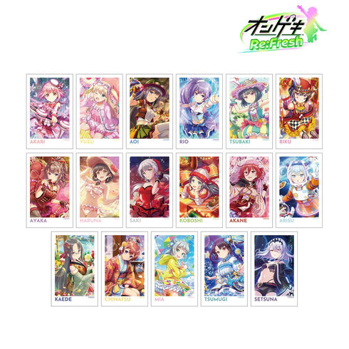 『オンゲキ Re:Fresh』トレーディングインスタントカメラ風イラストカード(単位/BOX)