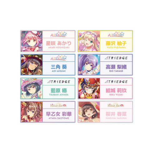 『オンゲキ Re:Fresh』トレーディングアクリルネームプレート ver.A(単位/BOX)
