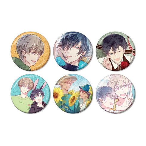 『スノーホワイトの毒に染む』トレーディンググリッター缶バッジ(単位/BOX)