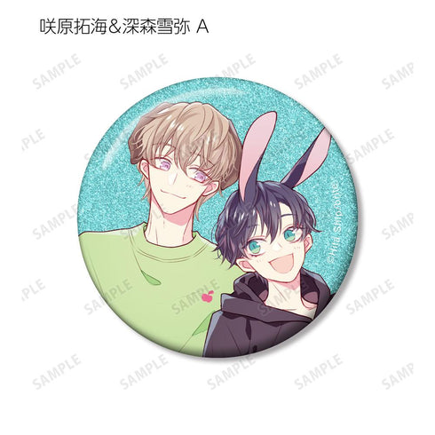 『スノーホワイトの毒に染む』トレーディンググリッター缶バッジ(単位/BOX)