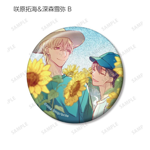 『スノーホワイトの毒に染む』トレーディンググリッター缶バッジ(単位/BOX)