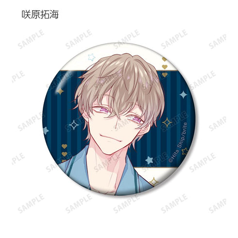 『スノーホワイトの毒に染む』緋汰しっぷ先生 描き下ろし 咲原拓海&深森雪弥 パジャマver. 缶バッジ2個セット