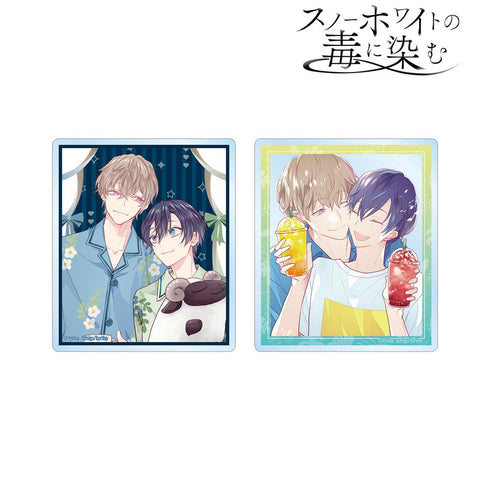 『スノーホワイトの毒に染む』緋汰しっぷ先生 描き下ろし 咲原拓海&深森雪弥 パジャマver. アクリルカード2枚セット