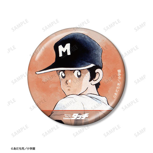 『あだち充作品』上杉達也 メタリック缶バッジ2個セット