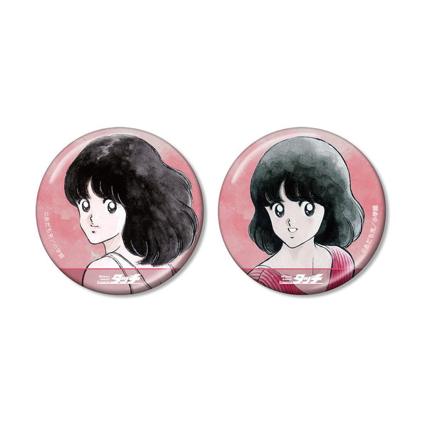 『あだち充作品』浅倉南 メタリック缶バッジ2個セット