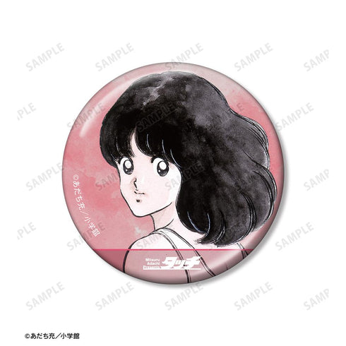 『あだち充作品』浅倉南 メタリック缶バッジ2個セット