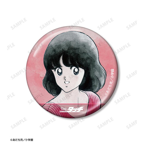 『あだち充作品』浅倉南 メタリック缶バッジ2個セット